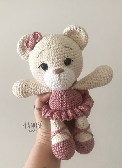 Ursinha Bailarina Amigurumi - Imagem 2