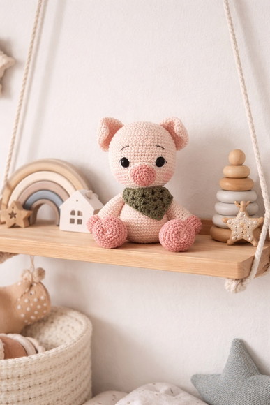 Porquinho Amigurumi - Imagem 3