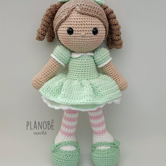 Boneca Mary - Amigurumi
