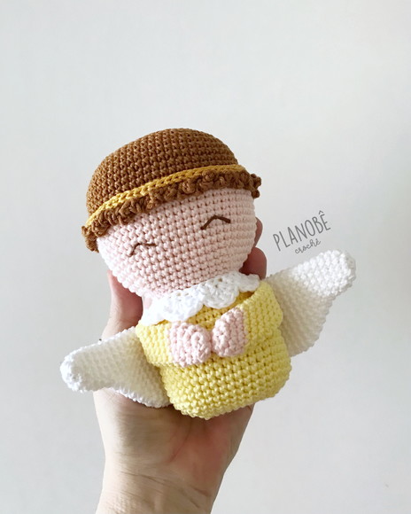 Anjo Amarelo - Amigurumi - Imagem 2