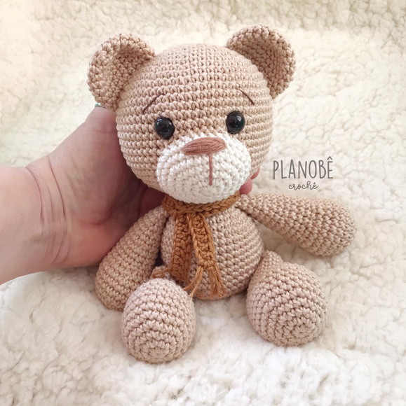 Ursinho Teddy Baby - Amigurumi