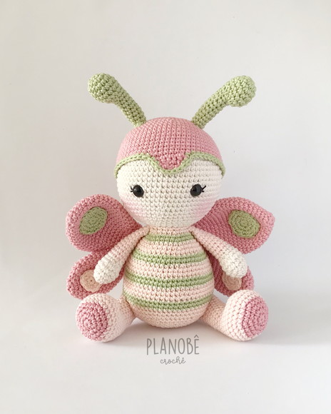 Borboleta Amigurumi