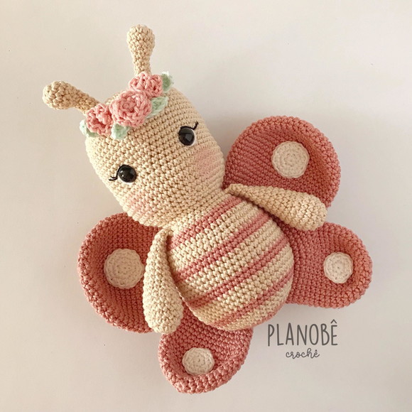Borboleta Bibi Listrada - Amigurumi - Imagem 4