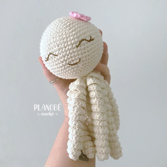 Polvo Soninho Amigurumi