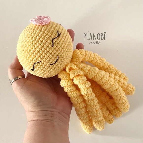 Polvo Soninho - Amigurumi