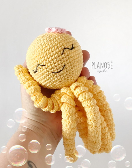 Polvo Soninho - Amigurumi - Imagem 2