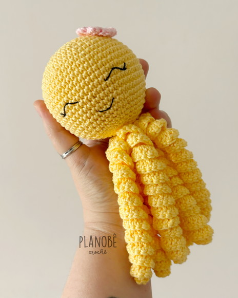 Polvo Soninho - Amigurumi - Imagem 3