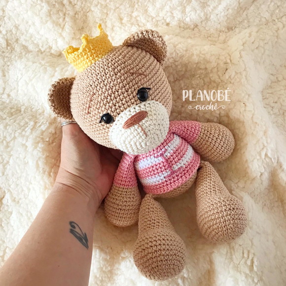 Ursinha Lilly Real - Amigurumi