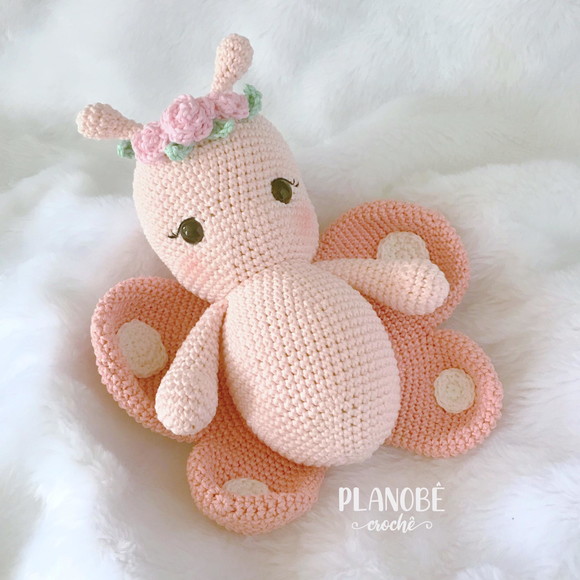 Borboleta Bibi - Amigurumi - Imagem 4
