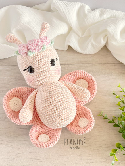 Borboleta Bibi - Amigurumi