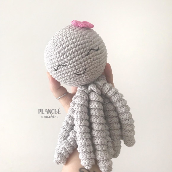 Polvo Soninho - Amigurumi