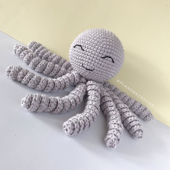 Polvo Soninho - Amigurumi - Imagem 5