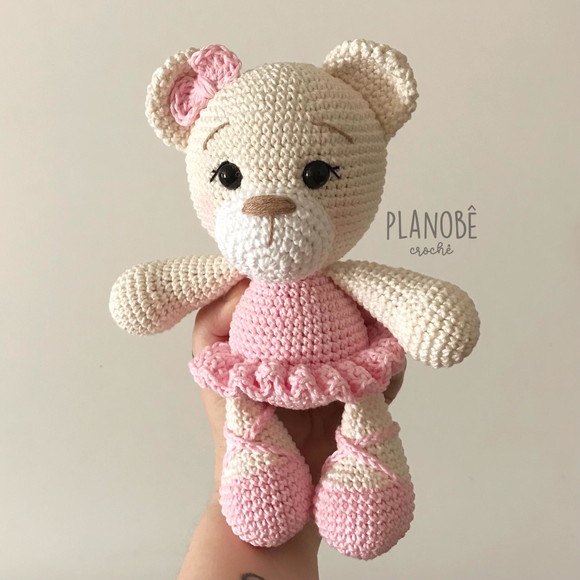 Ursinha Bailarina Amigurumi - Imagem 4