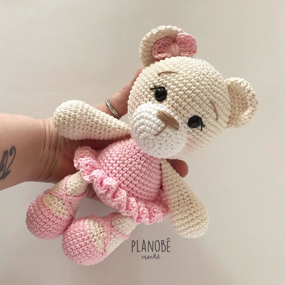 Ursinha Bailarina Amigurumi - Imagem 2