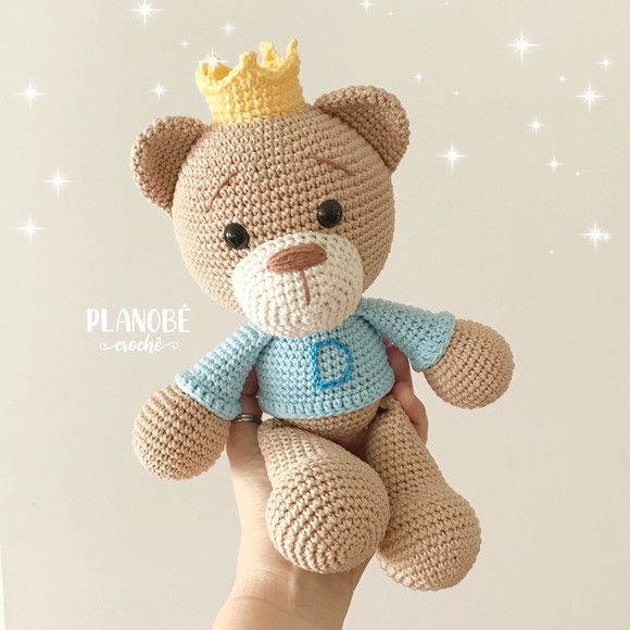 Ursinho Teddy Real - Amigurumi - Imagem 2