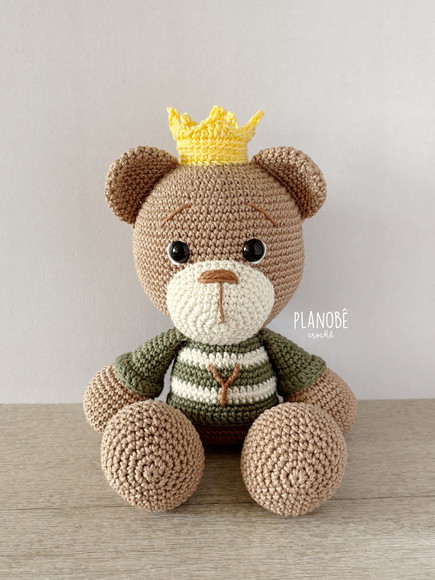 Ursinho Teddy Real - Amigurumi