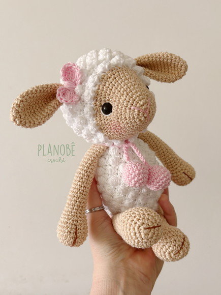 Ovelha Pipoca - Amigurumi de Crochê - Imagem 5