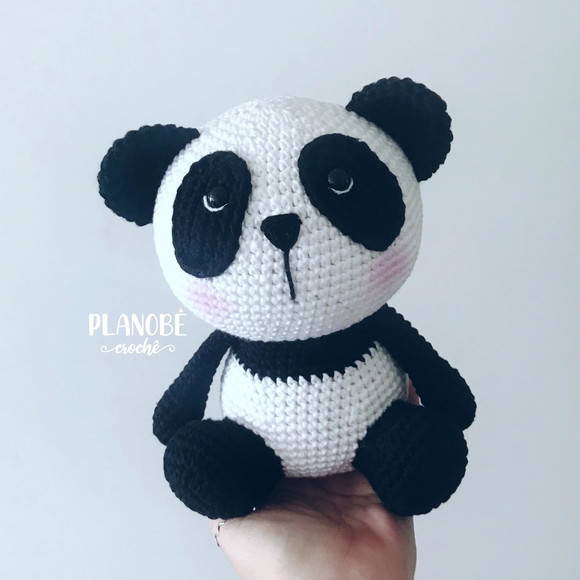 Ursinho Panda - Amigurumi - Imagem 4