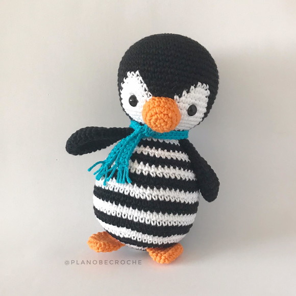 Pinguim Amigurumi