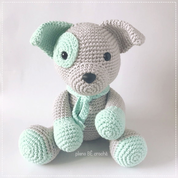 Cachorrinho Jack [Candy Colors] Amigurumi