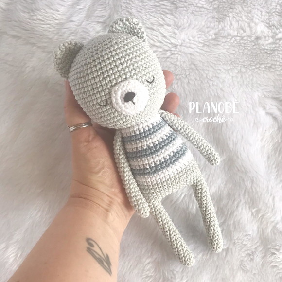 Ursinho Oliver Amigurumi - Imagem 3