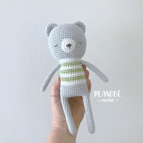 Ursinho Oliver Amigurumi - Imagem 2
