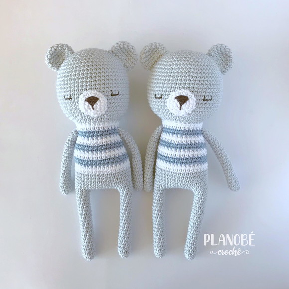 Ursinho Oliver Amigurumi - Imagem 5