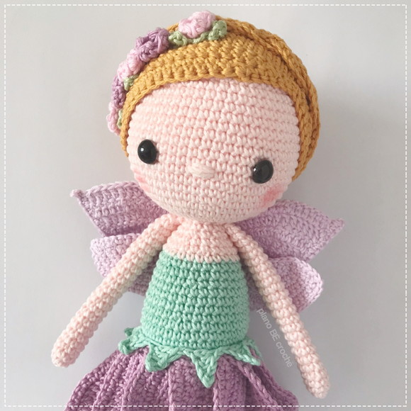 Boneca Fada Amigurumi - Imagem 4