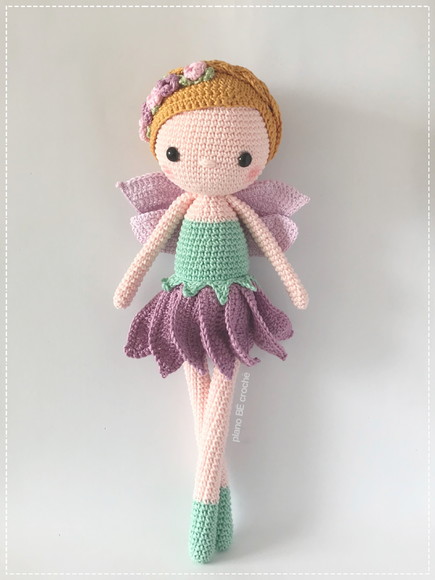 Boneca Fada Amigurumi - Imagem 3