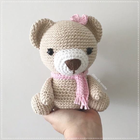 Ursinha Bella - Amigurumi - Imagem 2