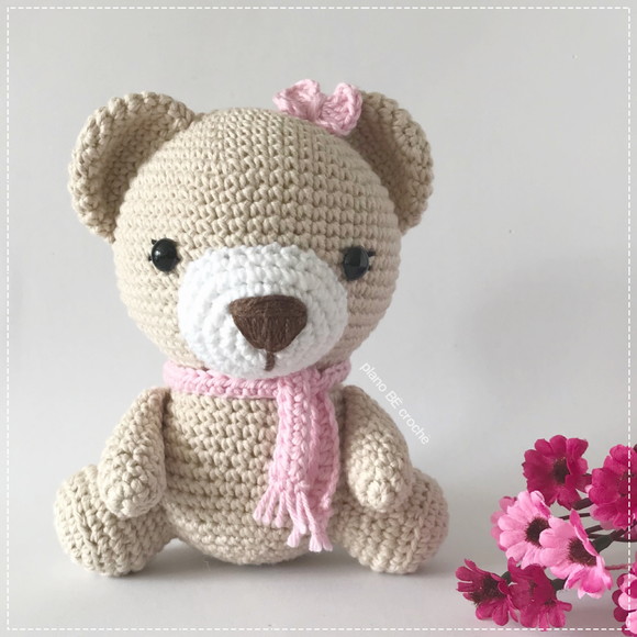 Ursinha Bella - Amigurumi