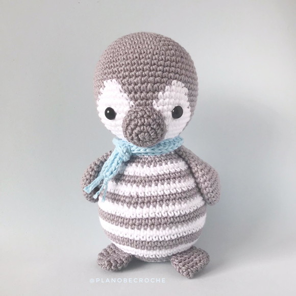 Pinguim - Amigurumi - Imagem 2