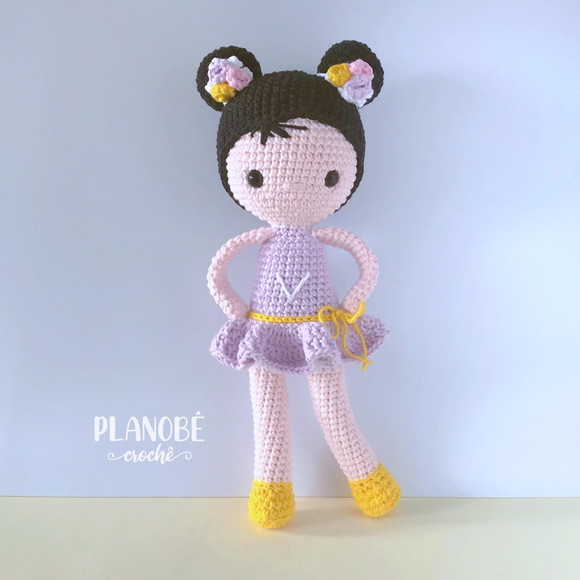 Boneca Chloe - Amigurumi - Imagem 2