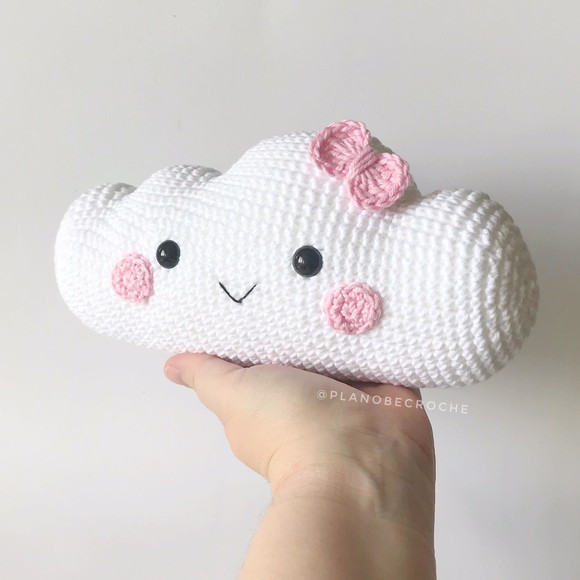 Nuvem Feliz - Amigurumi - Imagem 4