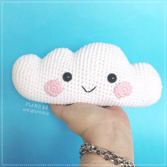 Nuvem Feliz - Amigurumi - Imagem 5