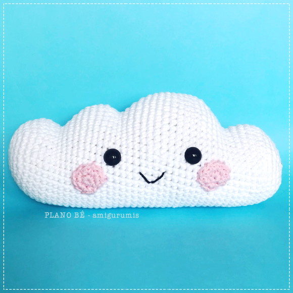 Nuvem Feliz - Amigurumi - Imagem 3