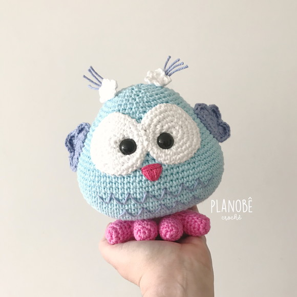 Coruja Baby Amigurumi