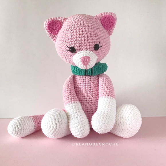 Gata Carol Amigurumi - Imagem 4