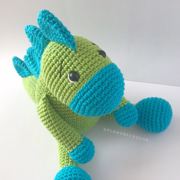 Dinossauro Amigurumi - Imagem 2
