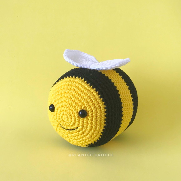 Abelha - Amigurumi - Imagem 2