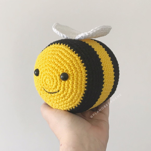 Abelha - Amigurumi - Imagem 4