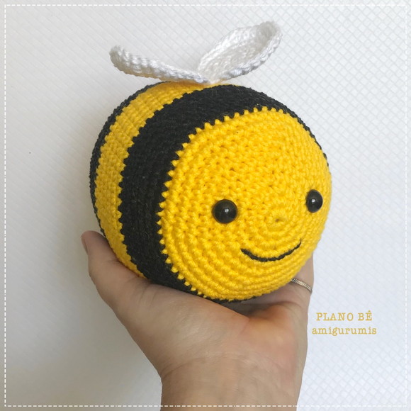Abelha - Amigurumi - Imagem 3