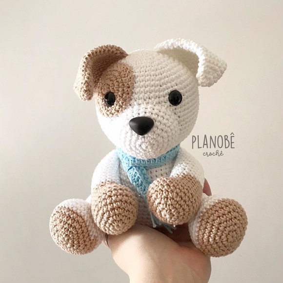 Cachorrinho Jack Amigurumi Croche