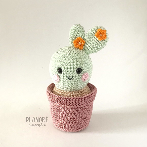 Vaso de Cacto - Amigurumi - Imagem 7
