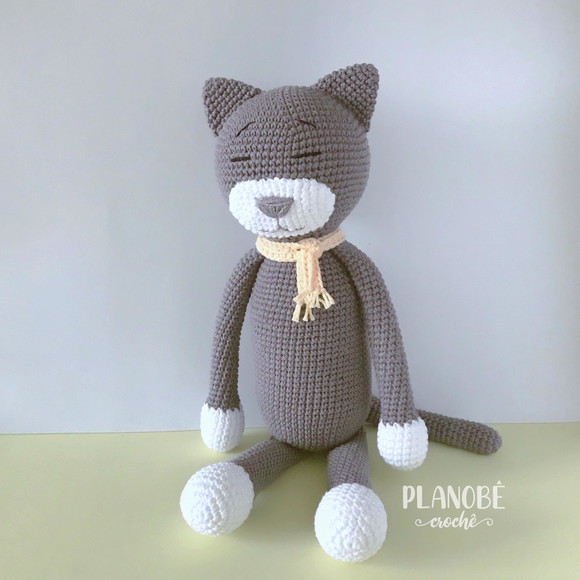 Gato Amineko Amigurumi
