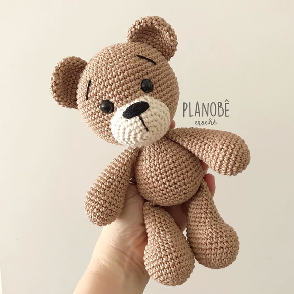 Ursinho Teddy Baby Amigurumi Crochê - Imagem 3