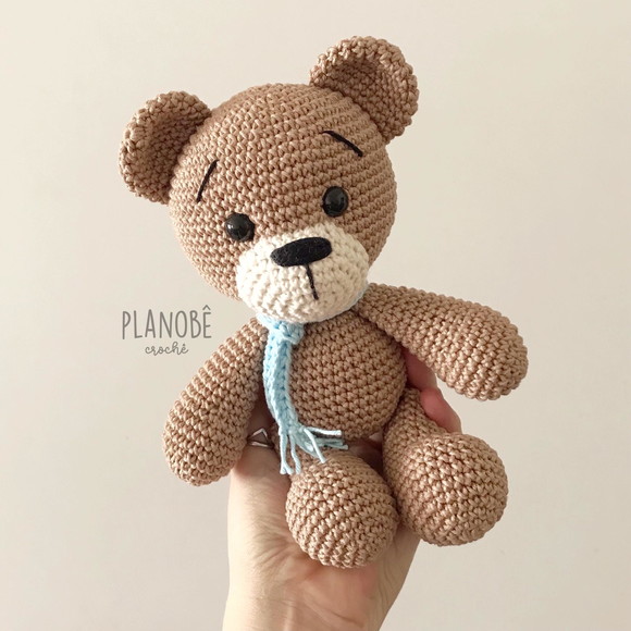 Ursinho Teddy Baby Amigurumi Crochê - Imagem 2