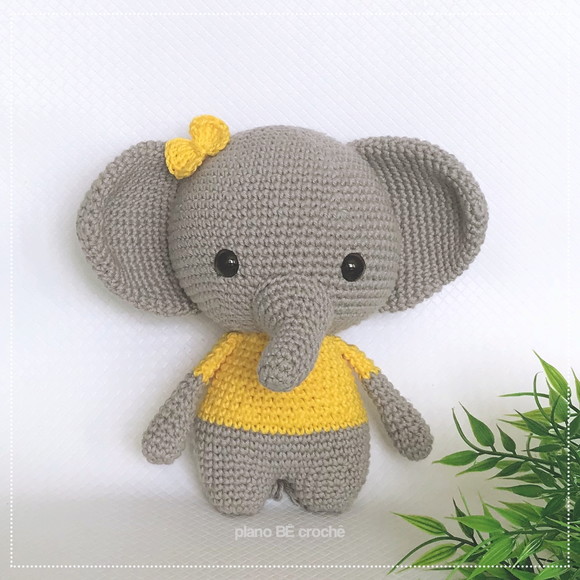 Elefante Amigurumi - Imagem 2
