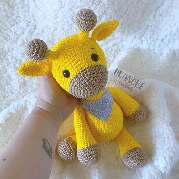 Girafa Gigi Amigurumi Crochê - Imagem 4
