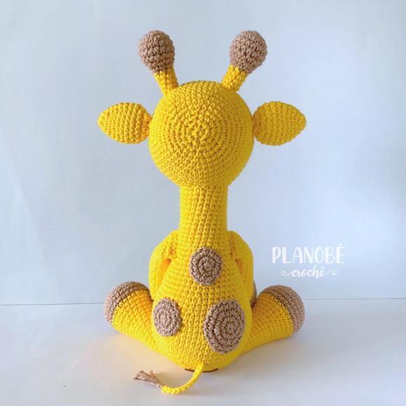 Girafa Gigi Amigurumi Crochê - Imagem 5